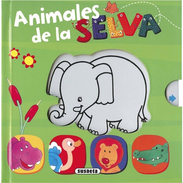 Animales de la selva (Tapa blanda)