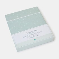 Parure de draps imprimée Cotton Juice Baby Home 100 % coton (disponible en plusieurs tailles)