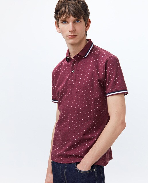 mens burgundy short sleeve dress shirt