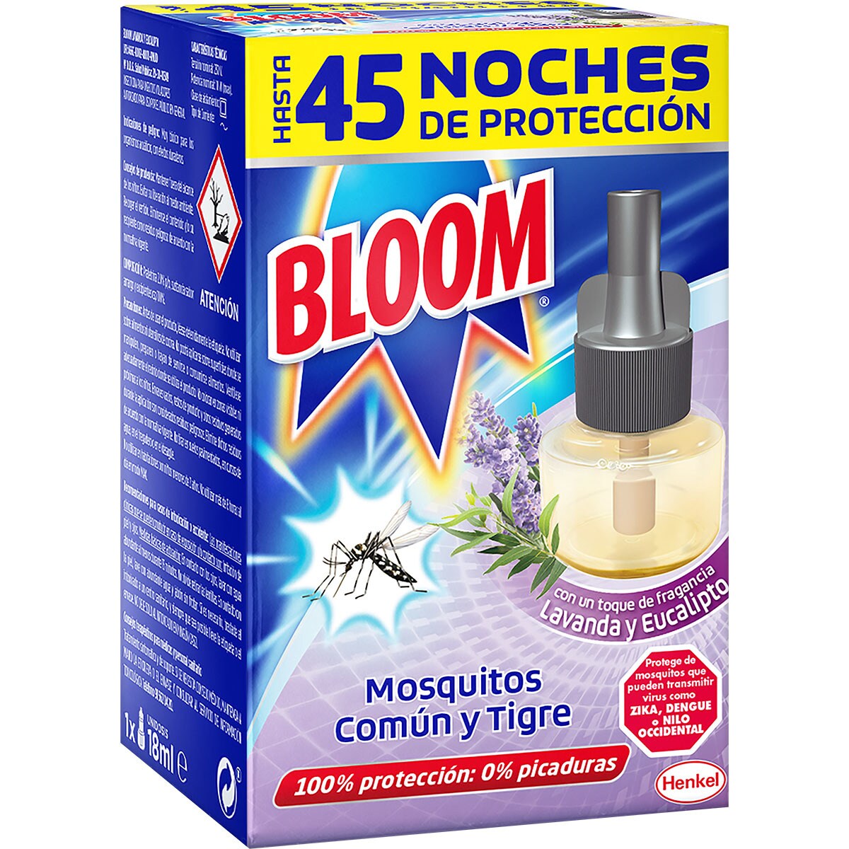 Eucalyptus/lavender liquid electric flying insect killer, kills common