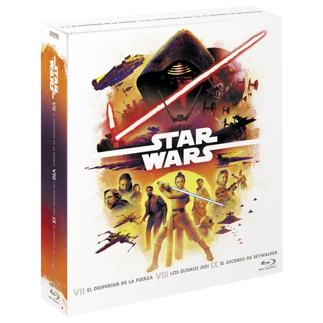 Trilogía Star Wars, Episodios 7-9 (Blu-Ray)