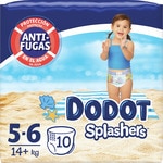 Splashers Einmalbadewindel 14+ kg Größe 5-6 Paket 10 Einheiten