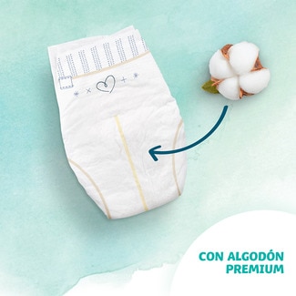Cuidado Total pañales unisex de 6 a 10 kg talla 3 paquete 46 unidades - Dodot