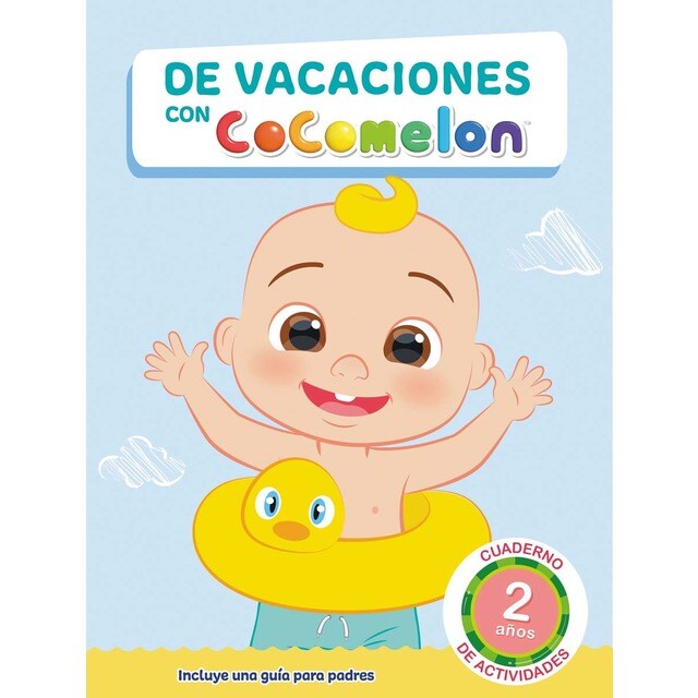 CoComelon. Cuaderno de vacaciones - De vacaciones con Cocomelon (2 años): Cuaderno de actividades (Tapa blanda)