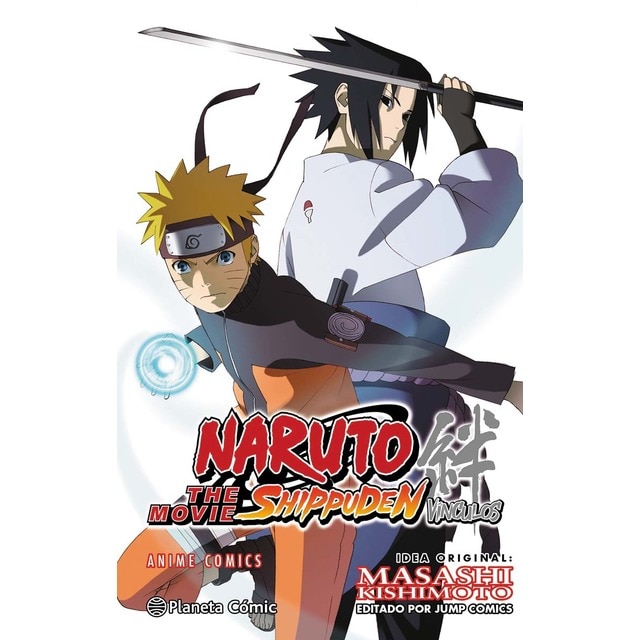 Naruto Shippuden Anime Comic Vínculos (Tapa blanda con sobrecubierta)