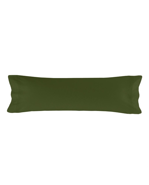 Funda almohada verde oliva