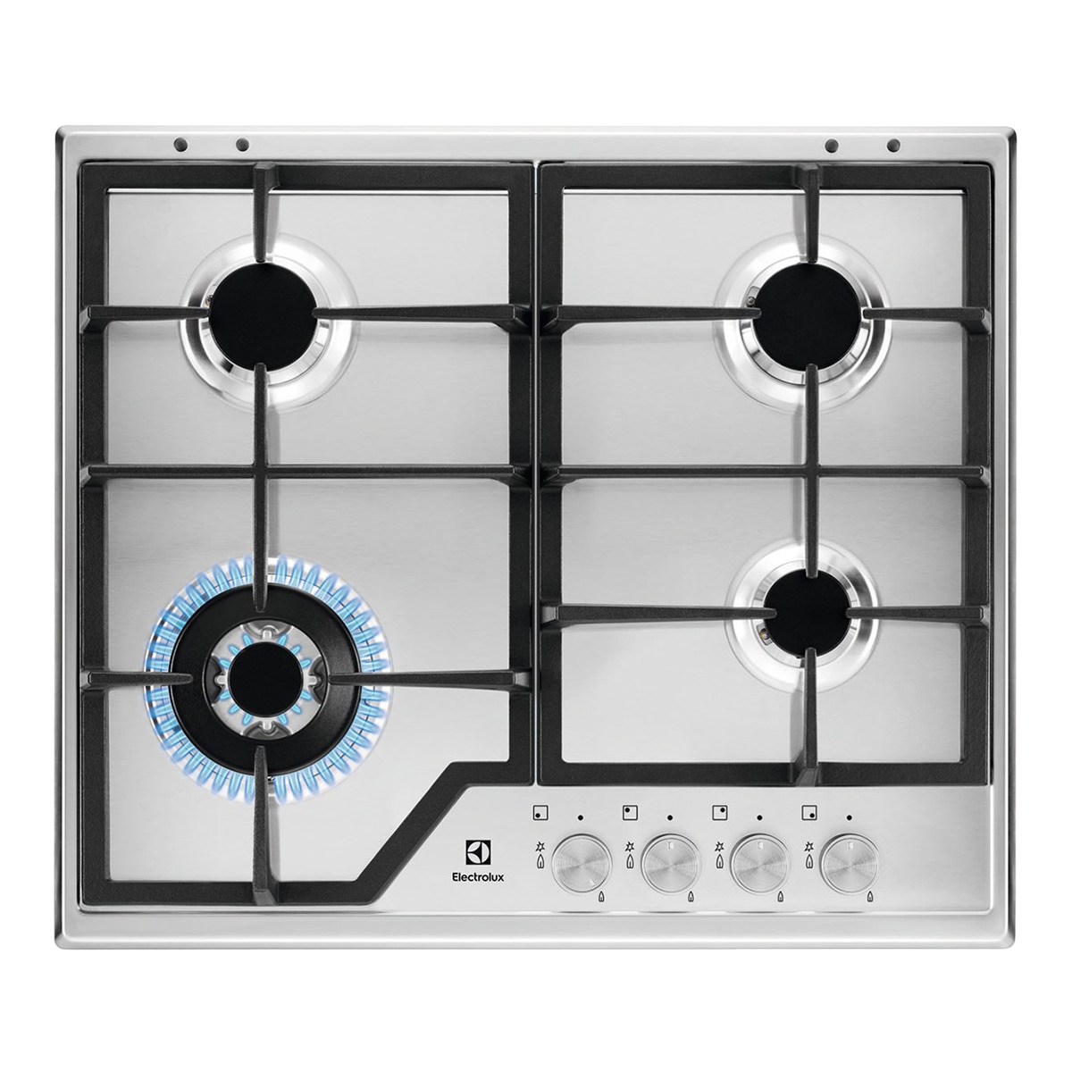 Electrolux – Placa gas Electrolux 4 quemadores – KGS6436SX.