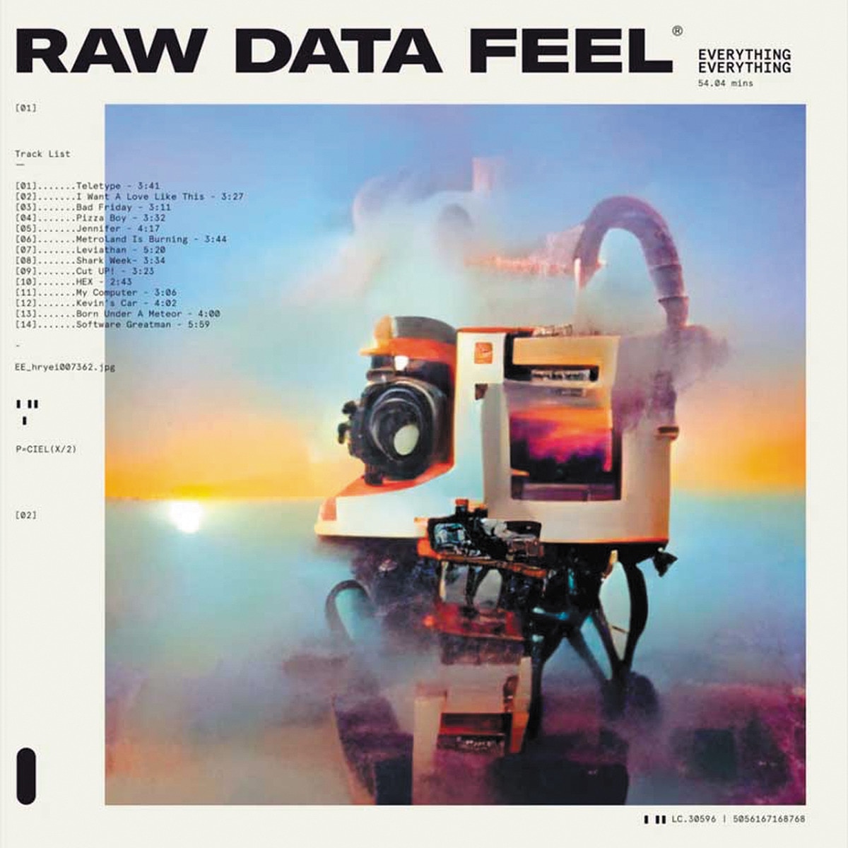 Imagem 0 de Raw Data Feel (Edição Trasparente) (LP-Vinil)