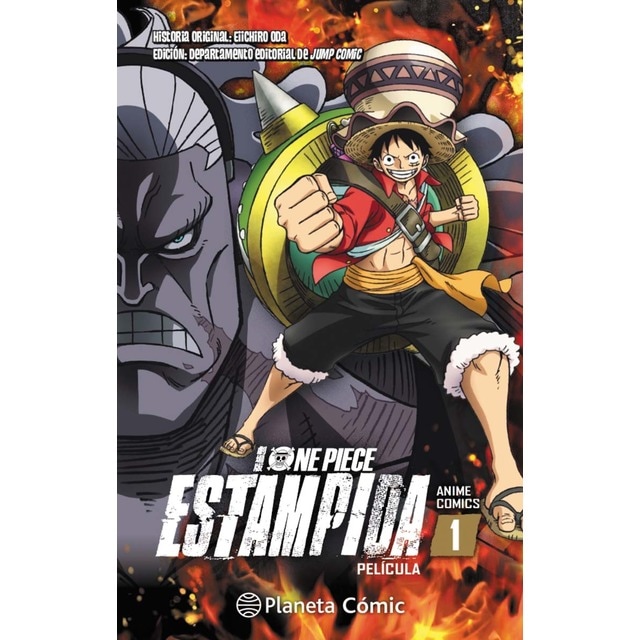 One Piece Estampida Anime Comic nº 01/02 (Tapa blanda con sobrecubierta)