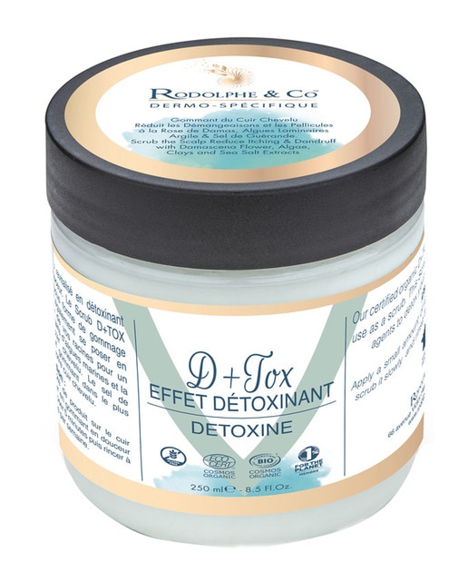 Exfoliante cuero cabelludo D+TOX 250 ml Rodolphe&Co