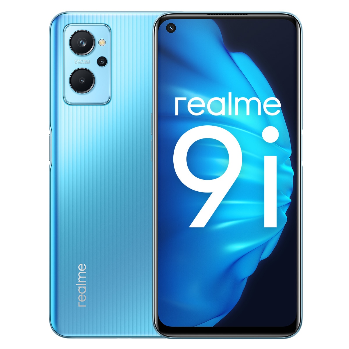 Realme 9i 4 GB + 64 GB blue unlocked mobile phone · Electronics · El