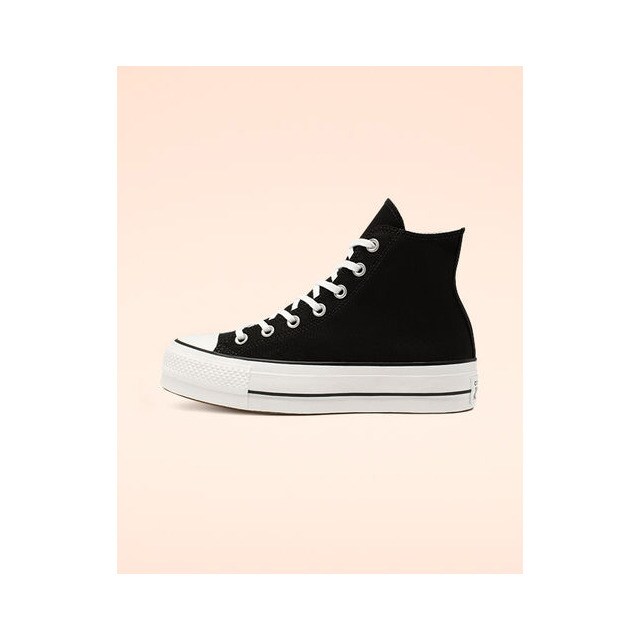 Zapatillas casual de mujer Chuck Taylor All Star Platform Lift Clean Alta  Lona Converse