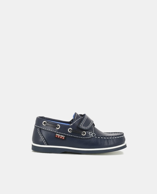 boys navy boat shoes