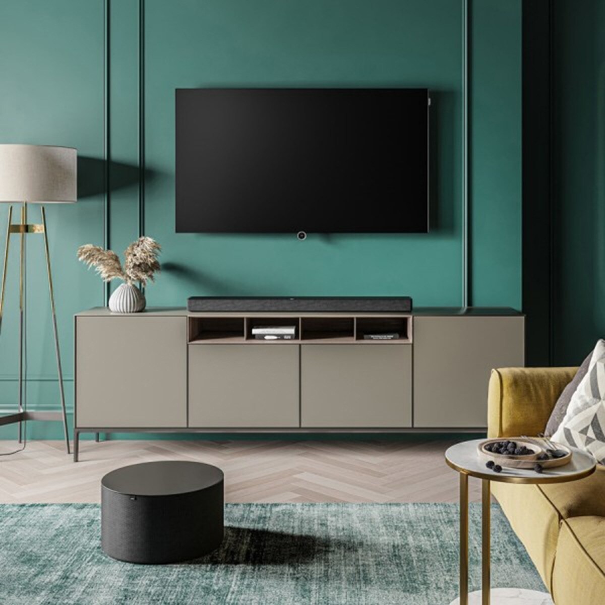 Barra de Som Loewe Klang bar5 MR + SUB5, Dolby Atmos Cinzento-7