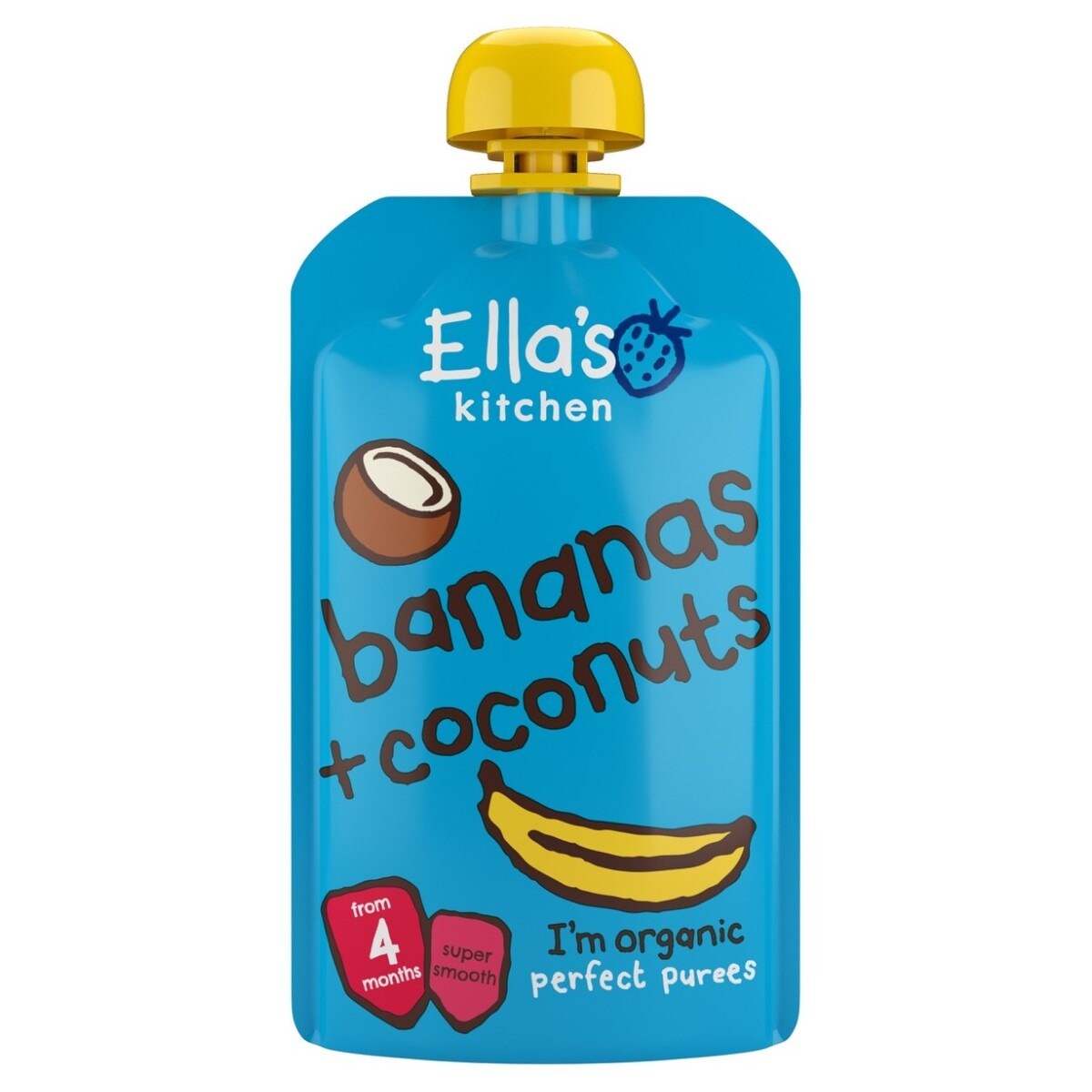 Imagem 0 de Smoothie Puré de Banana e Leite de Côco - 120 g