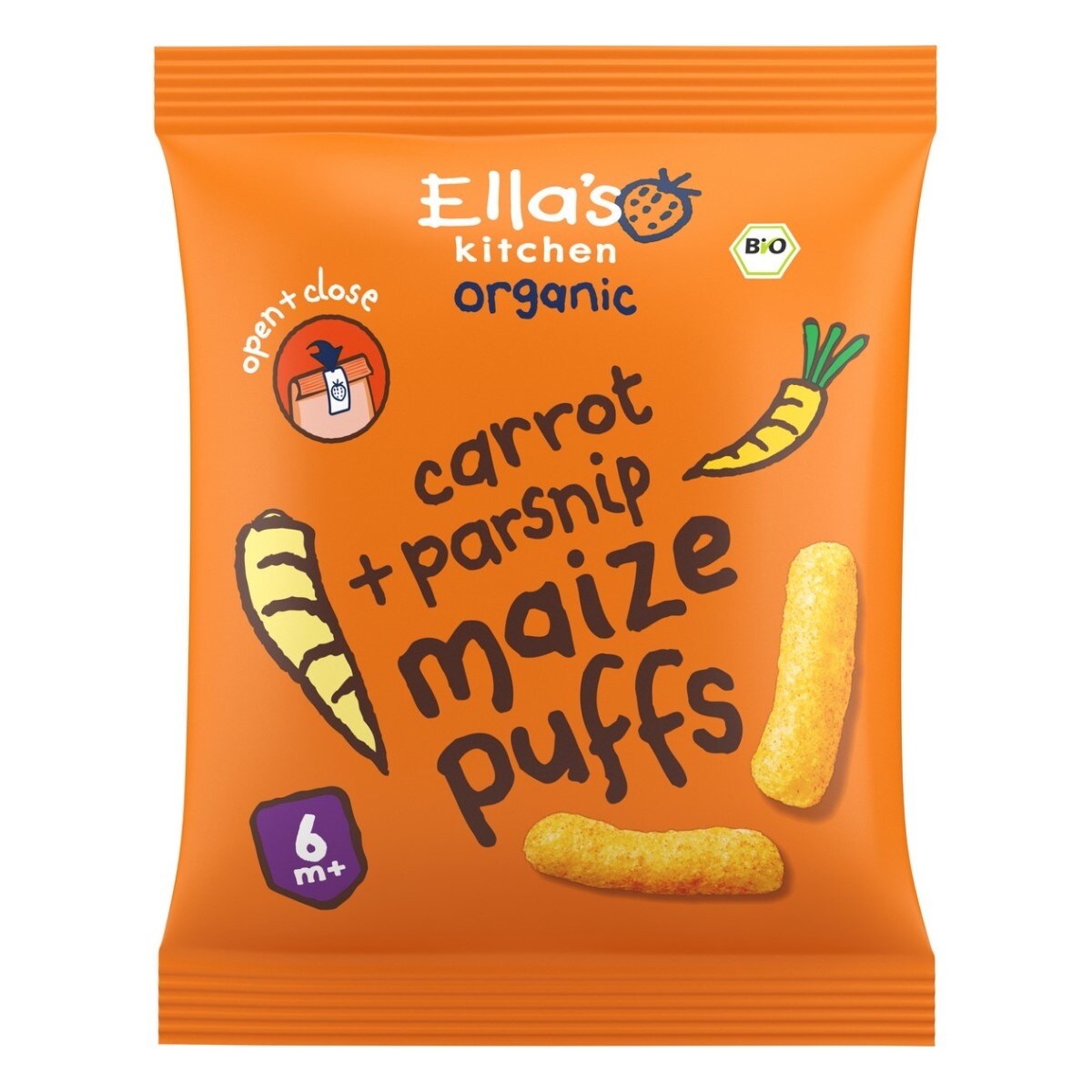 Imagem 0 de Finger Food Puffs de Cenoura e Pastinagas - 20 g