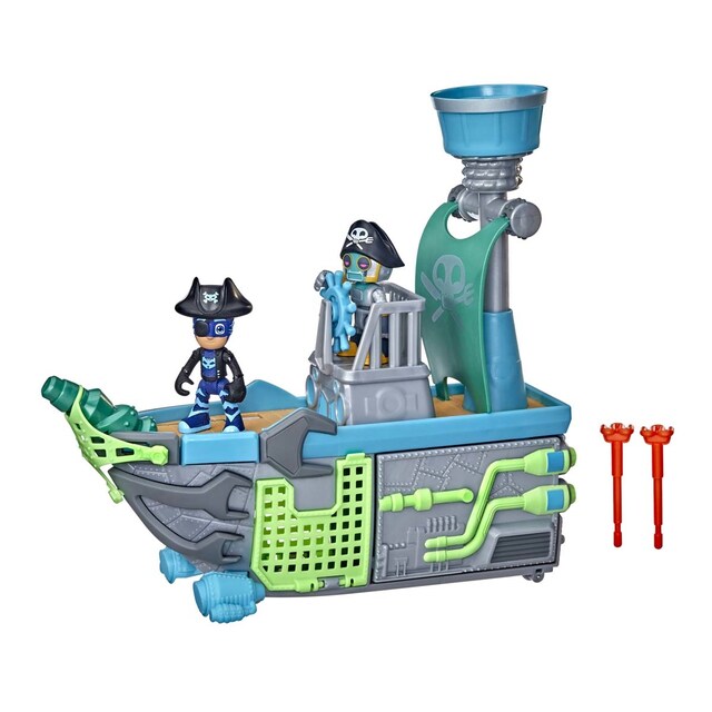Vehículo Barco Pirata Del Cielo Pj Masks Hasbro