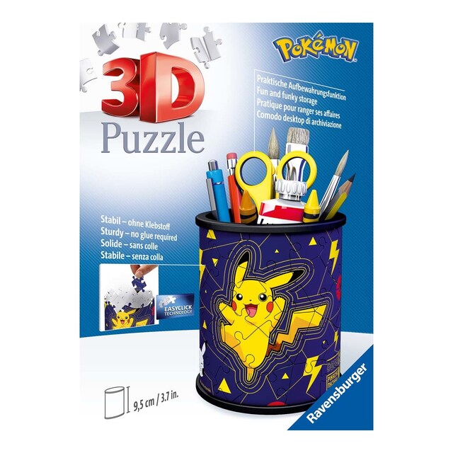 Puzzle 3D portalápices Pokémon
