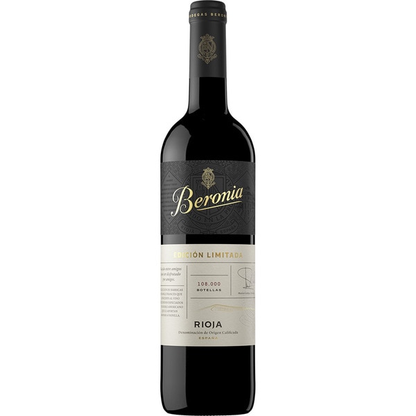 Limited Edition Crianza Red Wine DOCa Rioja Bottle 75 Cl · BERONIA ...