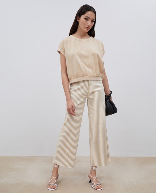 Women's floral print culotte trousers · Women's fashion · El Corte Inglés