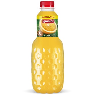 Néctar de naranja con vitamina C botella 1 l - Granini