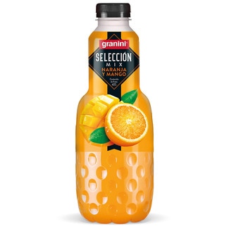 Bebida de naranja y mango botella 1 l - Granini Seleccion