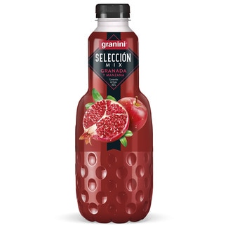 Bebida de granada y manzana botella 1 l - Granini Seleccion