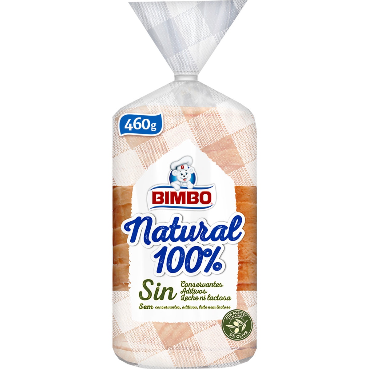 Comprar Pan de molde natural 100 sin leche ni lactosa y con aceite de