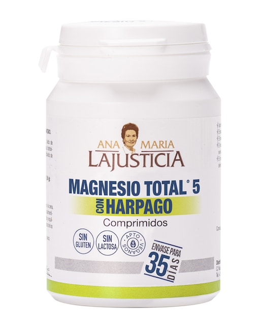70 Comprimidos Magnesio Total 5 Con Harpago Ana María LaJusticia