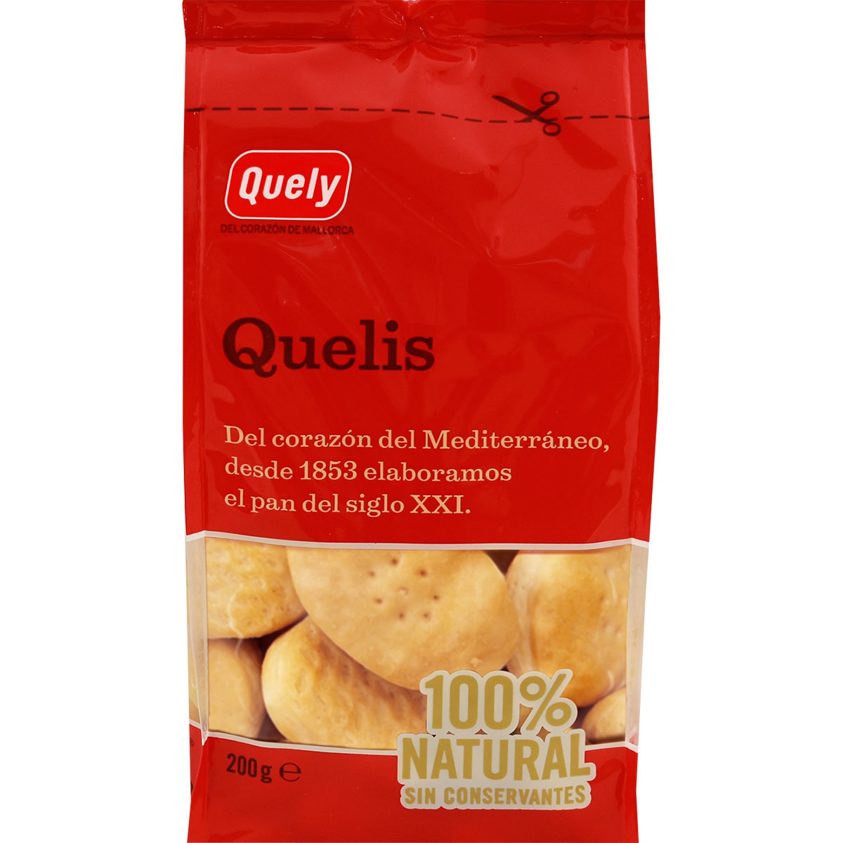Quelis galletas 100% natural