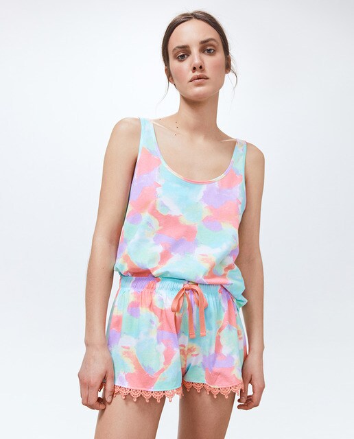 Tie-dye trousers · Women's fashion · El 
