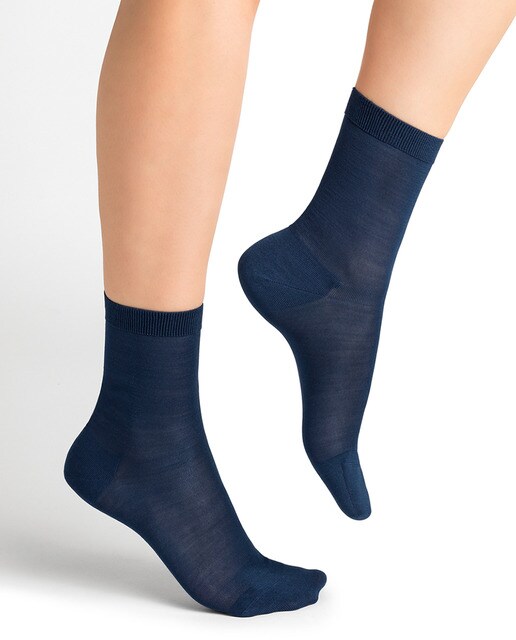 Calcetines 100 % seda