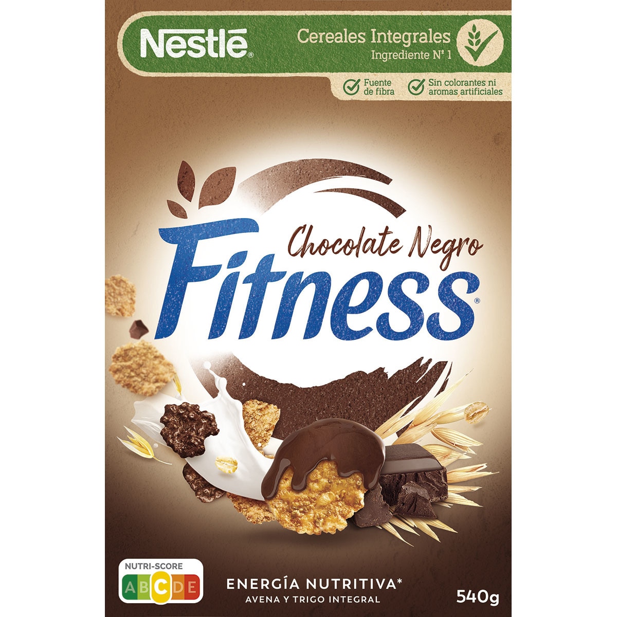 Cereales De Desayuno Con Avena Integral Y Chocolate Negro Paquete 540 G ...