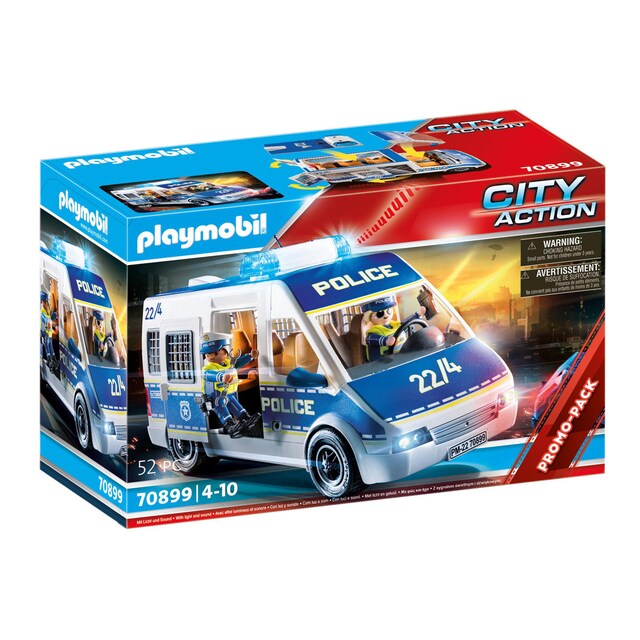 Coche de Policía con luz y sonido Playmobil City Action