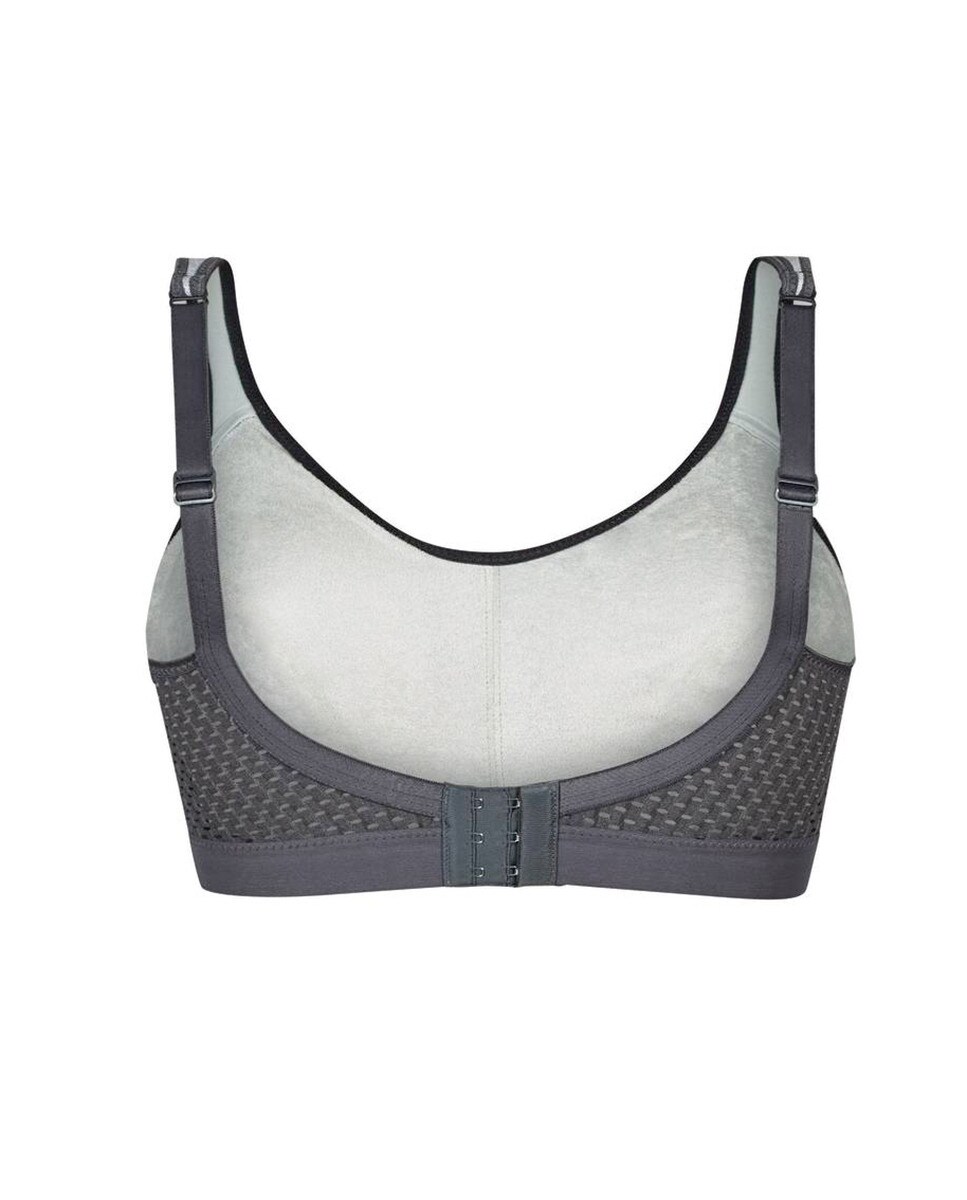 Soutien desportivo sem aro Cinzento-5