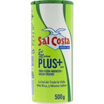 Plus+ jodiertes Meersalz, Magnesium, Phosphor, Fluor und Kalzium Topf 500 g