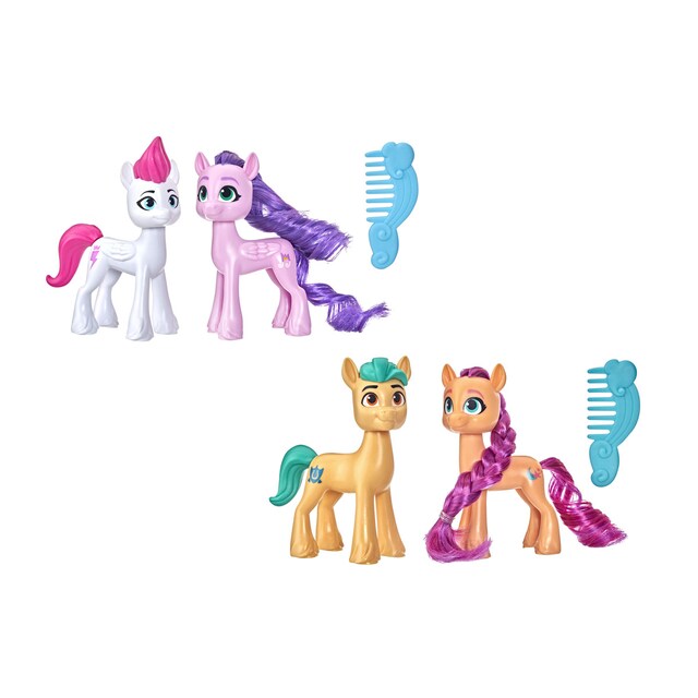 My Little Pony figuras cabello real