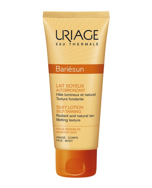 Leche Sedosa Autobronceadora Bariésun 100 ml Uriage