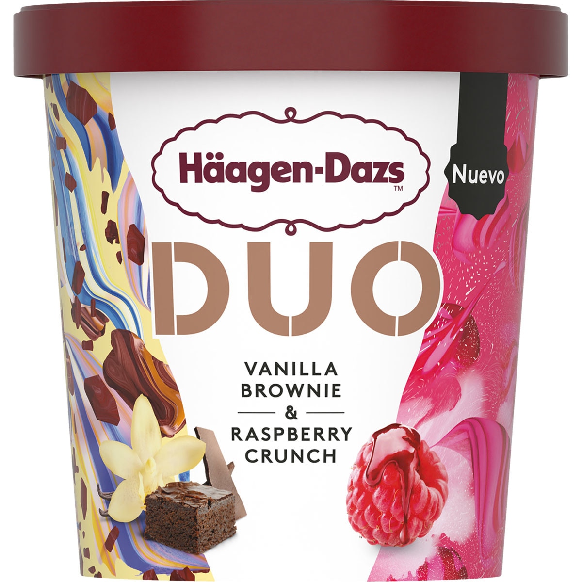 buy-duo-vanilla-flavour-ice-cream-with-brownie-and-raspberry-tub-420-ml