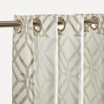 El Corte Inglés Kuban curtain with eyelets