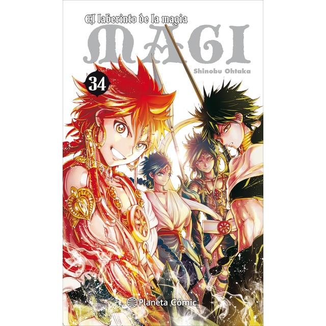 Magi El laberinto de la magia nº 34/37 (Tapa blanda con sobrecubierta)