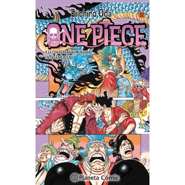 One Piece nº 092: Y la cortesana Komurasaki entra en escena (Tapa blanda con sobrecubierta)