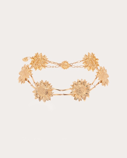 Collar Girasol dorado