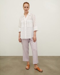Couchel Collection plus size women's cut work blouse with pockets · Women's  fashion · El Corte Inglés