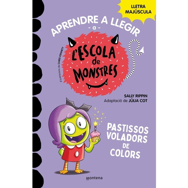 Aprendre a llegir a l'Escola de Monstres 5 - Pastissos voladors de colors: Amb lletra MAJÚSCULA (llibres per a nens a partir de 5 anys) (Tapa blanda)