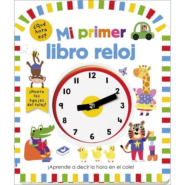 Mi primer libro reloj (Tapa dura)