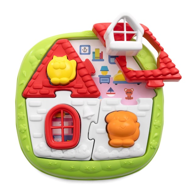 Puzzle infantil educativo 2 en 1 Casa y Granja Chicco