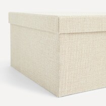 Boîte en carton et tissu El Corte Inglés