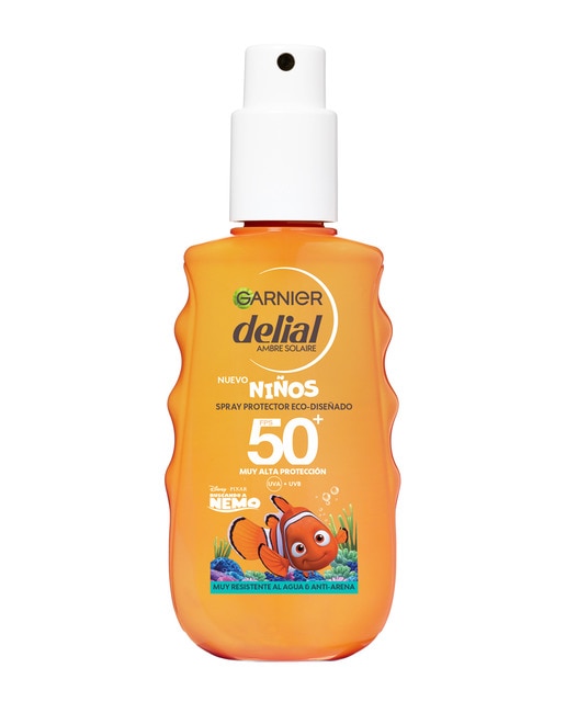 Spray protector Eco para niños Nemo SPF50 Garnier Delial 150 ml