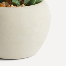 Lot de 3 mini-plantes artificielles Cactus El Corte Inglés